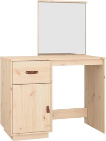 vidaXL Μπουντουάρ 95x50x134 εκ. Μασίφ Ξύλο Πεύκου