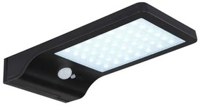 Ηλιακό Φωτιστικό Τοίχου Απλίκα 42xLED 0,2W Μαύρο Ανιχνευτής Κίνησης ΙΡ44 36497 Globo Lighting-36497-Μαύρο 36497