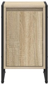 vidaXL Κομοδίνο 2 pcs Σονόμα 39,5 x 30 x 50 εκ Επεξεργασμένο ξύλο