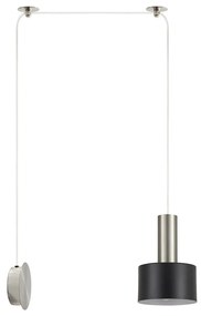 Απλίκα Τοίχου Homelighting 77-8801 Nickel/Black