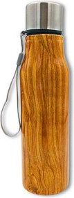 Μπουκάλι Ανοξείδωτο BPA Free 750ml Εφέ Ξύλου