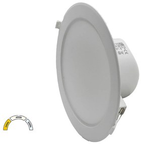 Adeleq Φωτιστικό LED Ψευδοροφής Ντιμαριζόμενο Και Ασφαλείας Με Προσθήκη Του 21-11 IP44 24W CCT Λευκό 21-0242