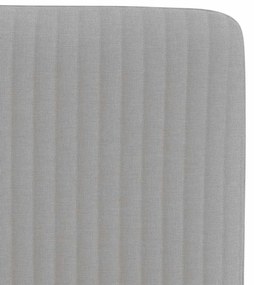 vidaXL Καρέκλες τραπεζαρίας 4 τεμ Cloud Grey Fabric