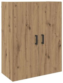 vidaXL Highboard artisan δρυς 69.5 x 34 x 180 εκ. Επεξεργασμένο ξύλο