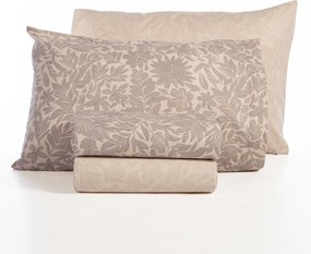 Φανελένια Σεντόνια Μονά (Σετ) Nef-Nef Homeware Flannel Issual Grey