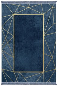 ΧΑΛΙ ΣΑΛΟΝΙΟΥ ΜΕ ΚΡΟΣΙΑ ΜΠΛΕ - ΧΡΥΣΟ FB97723.28 180X280 εκ. 0517215