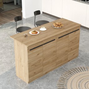 Τραπέζι Κουζίνας Δρυς IGRI 160x60x90