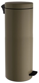 Καλάθι Απορριμμάτων 30lt Soft Close Ανοξείδωτο Matt Light Bronze Pam &amp; Co Φ25x65εκ. 2565-963