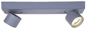 Φωτιστικό Οροφής Σποτ Led RA33LEDS32GY 10W COB 80° 3000K 800lm 32X7XH10 Grey Aca Decor Aluminium