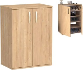 Παπουτσοθήκη Manolo sapphire oak 60x38x81εκ