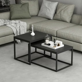 Ζιγκόν (2 Τεμαχίων) Μαύρο FLENACI 60x47x45