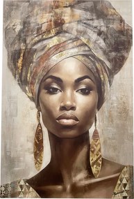 Πίνακας σε καμβά Siena Inart 80x3x120εκ