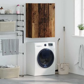 vidaXL Επιτοίχιο ντουλάπι Καφέ 69.5 x 34 x 90 εκ. Επεξεργασμένο ξύλο