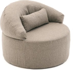 Πολυθρόνα Καφέ PITTA 80x100x70