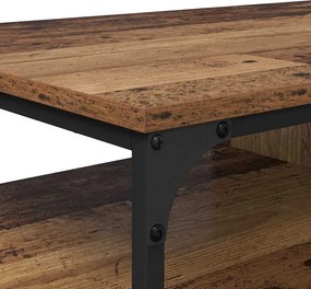 vidaXL Τραπεζάκι σαλονιού Παλιό Ξύλο 100 x 50 x 45 cm