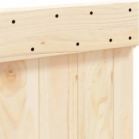 vidaXL Κεφαλάρι 200x104 εκ. από Μασίφ Ξύλο Πεύκου
