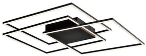 Πλαφονιέρα Φωτιστικό Οροφής LED Μαύρο Daniel 4263400 Viokef-4263400-Μαύρο 4263400