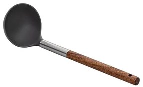 Estia Κουτάλα Βαθιά Stone PBT Νάυλον 30cm Με Ξύλινη Λαβή 01-2626