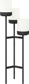 vidaXL Βάση Λουλουδιών Λευκό 42 x 39,5 x 125 εκ