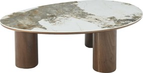 Τραπέζι Σαλονιού (110x80x35) Spitishop Brun