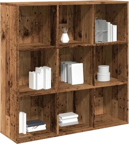 vidaXL Βιβλιοθήκη Παλιό Ξύλο 98 x 29 x 97,5 εκ.