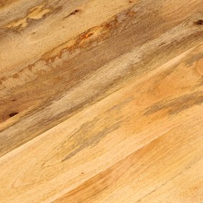 vidaXL Επιφάνεια Τραπεζιού Στρογγυλή Ø80x3,8 εκ. Μασίφ Ξύλο Μάνγκο