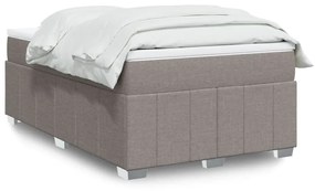 ΚΡΕΒΑΤΙ BOXSPRING ΜΕ ΣΤΡΩΜΑ TAUPE 120X200 ΕΚ. ΥΦΑΣΜΑΤΙΝΟ 3285467