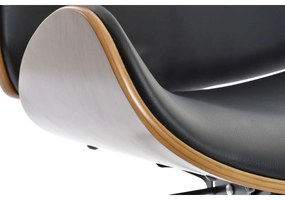 Καρέκλα DKD Home Decor Καφέ Μαύρο Ασημί 52 x 58,5 x 98 cm