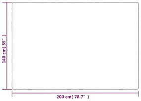 ΚΟΥΒΕΡΤΑ ΒΑΡΥΤΗΤΑΣ ΜΕ ΚΑΛΥΜΜΑ ΓΚΡΙ 140X200 ΕΚ. 6 Κ. ΥΦΑΣΜΑΤΙΝΗ 3154887