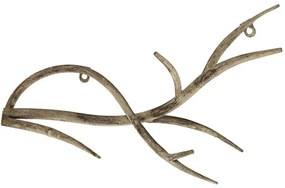Διακοσμητικό Επιτοίχιο 013.779472 22x46x14,5cm Beige-Brown Wood