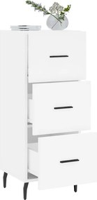 vidaXL Ντουλάπι Λευκό 34,5 x 34 x 90 εκ. από Επεξεργασμένο Ξύλο