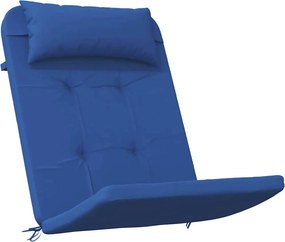 vidaXL Μαξιλάρια για καρέκλες 2 pcs Ύφασμα Όξφορντ Μπλε