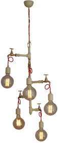 HL-084T-5 HIKARI BROWN RUSTY PENDANT