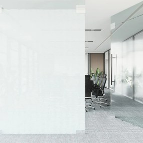 vidaXL Μεμβράνη Παραθύρου Ματ Γκρι 60x1000 εκ. PVC