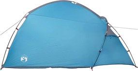 vidaXL Καταφύγιο Τέντας με στέγη Μπλε 370 x 230 x 185 εκ. ταφτάς