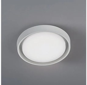 Πλαφονιέρα Φωτιστικό Οροφής LED 25W IP54 3000K Alu Zafferano-LD0131B3-Λευκό LD0131B3