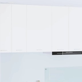 vidaXL Κρεμαστό ντουλάπι Λευκό 50 x 31 x 80 εκ. Επεξεργασμένο ξύλο