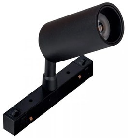 Σποτ Μαγνητικής Ράγας 20407-BD 7W 2700K 565Lm 3,7x8,7cm Dali Black