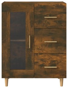 vidaXL Ντουλάπι Καπνιστή Δρυς 69,5 x 34 x 90 εκ. Επεξεργασμένο Ξύλο
