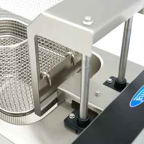 Deep Fryer - 8L - 1 Basket - Induction - Lift System - with Drain Tap