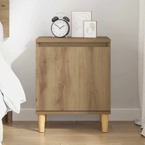 vidaXL Κομοδίνο Artisan Oak 40 x 30 x 50 cm Επεξεργασμένο ξύλο