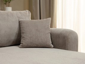 Γωνιακός καναπές Floryn-Καφέ Ανοιχτό