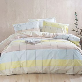 Πάπλωμα Μονό (Σετ 160x240) Rythmos Next Colette Yellow/Blue