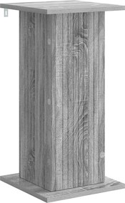vidaXL Βάση φυτών 2 τεμ. Γκρι Sonoma 30,5 x 30 x 60,5 εκ