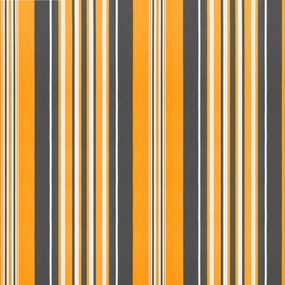 vidaXL Τεντόπανο Ανταλλακτικό Ριγέ Πολύχρωμο 5x3 μ.