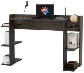 Γραφείο Cinar 875ZNA4632 122,7x45x77cm Walnut-Black
