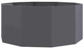 vidaXL Γλάστρα Ανθρακί 120 x 120 x 50 εκ Ατσάλι