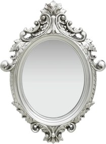 vidaXL Καθρέφτης Τοίχου με Στιλ Castle Ασημί 56 x 76 εκ.