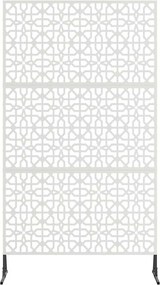 vidaXL Οθόνη Ιδιωτικότητας 100 x 50 x 180 εκ. Ανοξείδωτο Ατσάλι Ασημί