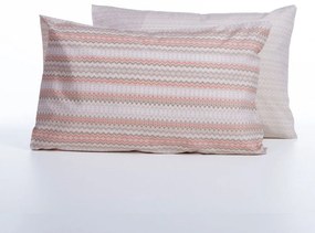 Μαξιλαροθήκη Quantro Beige Nef-Nef Homeware 52 X 72 100% Βαμβάκι